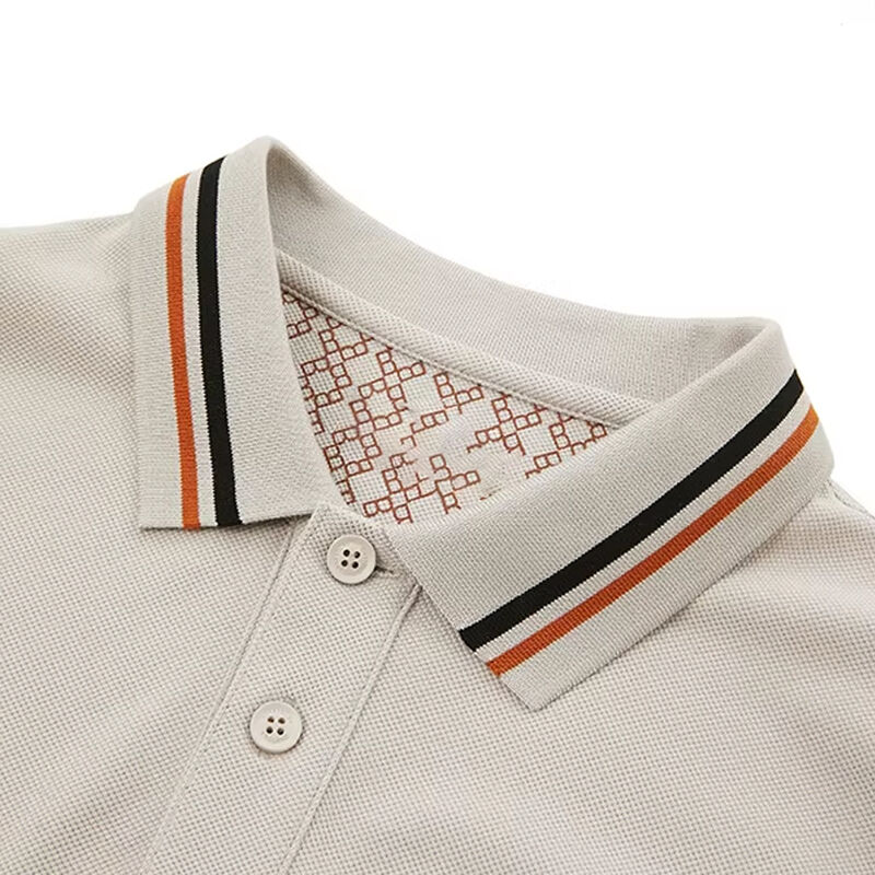 Logo na zamówienie Rozmiar Tkanina Szybki Suchy Płytkowe Koszulki Polo z krótkim rękawem Najnowszy projekt dla mężczyzn Drukowane