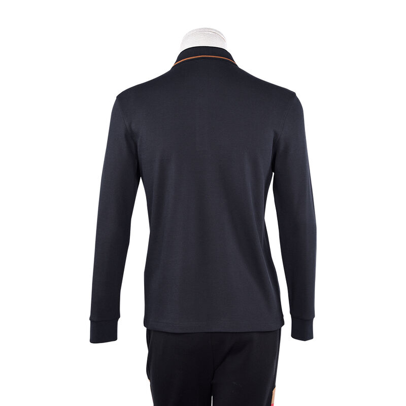 Spersonalizowany kolor, rozmiar, logo, gładka koszulka polo premium dla mężczyzn z długim rękawem, koszulka polo biznesowa