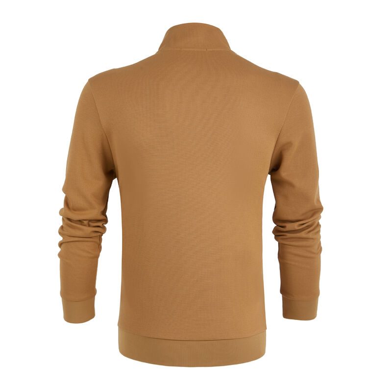 Spersonalizowana koszulka polo z długim rękawem, koszulka polo męska, koszulki polo z własnym logo, z zamkiem, z kołnierzem stojącym, biznesowa