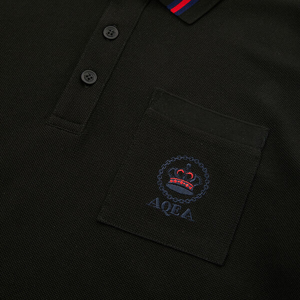 Oddychająca koszulka sportowa logo na zamówienie krótkie rękawy męskie wyszyte koszulki Polo bawełna