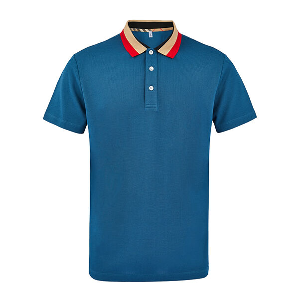 Męska koszulka polo w stylu vintage, z własnym projektem i wzorem, 100% bawełna, krótki rękaw, dzianina 230 g/m²