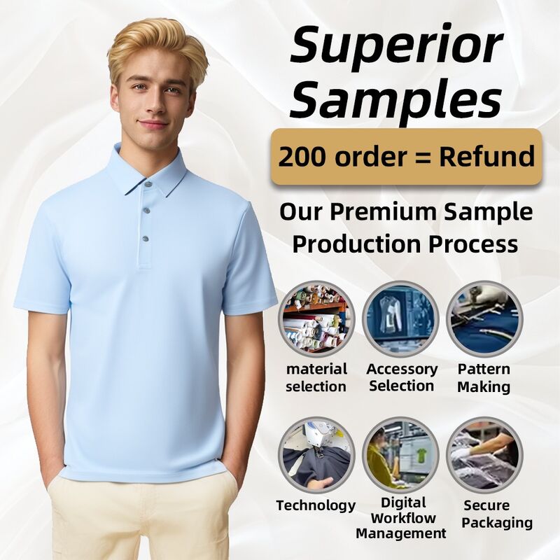 Nowy produkt z własnym logo do treningu na świeżym powietrzu, oddychająca męska koszulka polo do siłowni i fitnessu