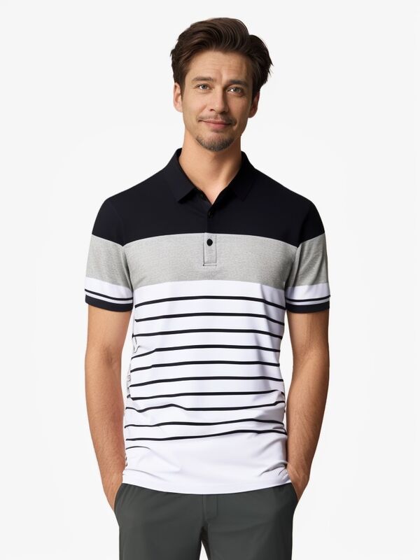 Sprzedaż hurtowa Koszulka polo w kolorze masywnym 100 bawełny z haftowaniem Koszulka polo w kolorze masywnym dla mężczyzn