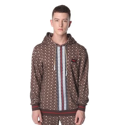 Polyester / bawełna Athletic Oversized Hoodie Streetwear Heavyweight